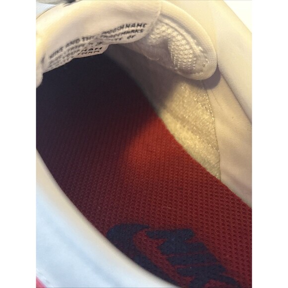 Nike Cortez White With Varsity Red Swoosh Varsity Blue Sz 8.5 main image 10